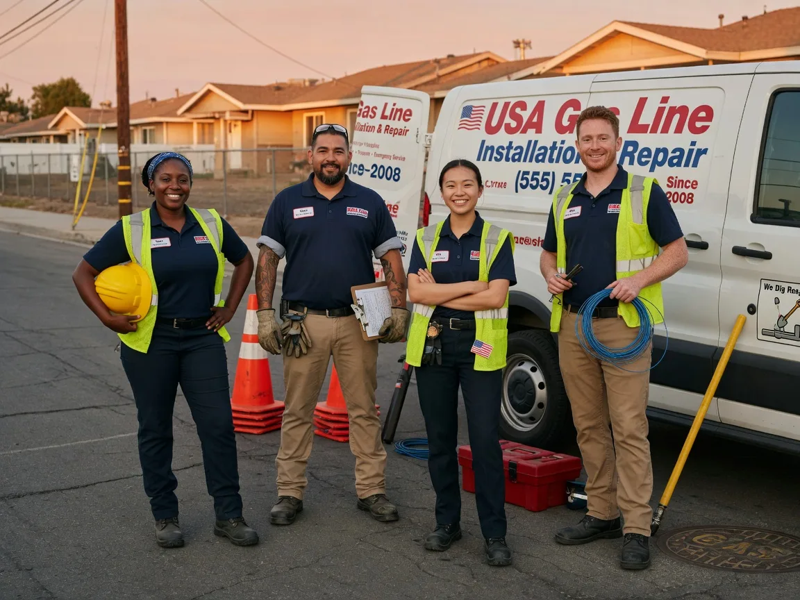 Gas Line Installation company in Maxwell, CA